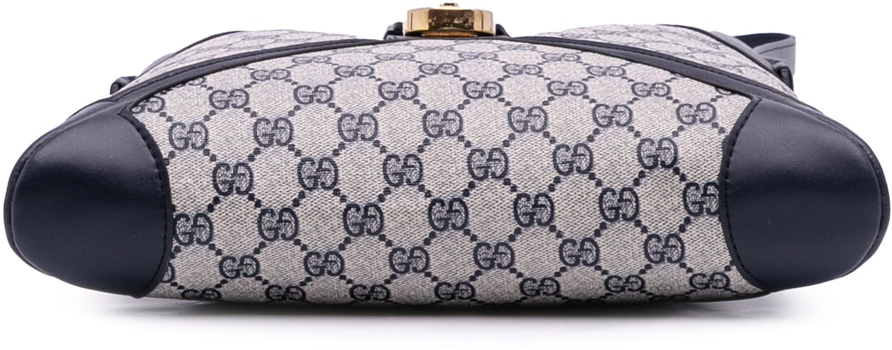 Gucci GG Supreme Ophidia Shoulder Bag Grijs