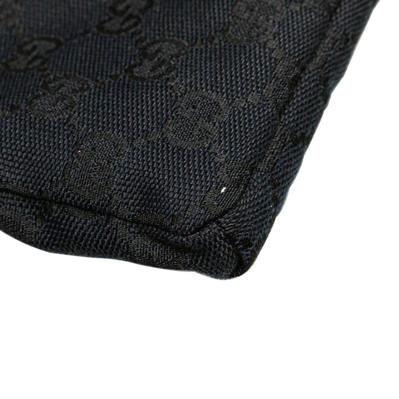 Gucci GG Canvas Double Pocket Belt Bag Blauw
