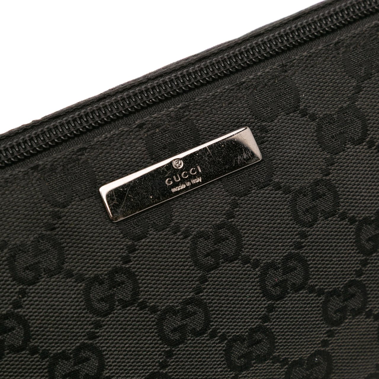 Gucci GG Canvas Boat Zwart