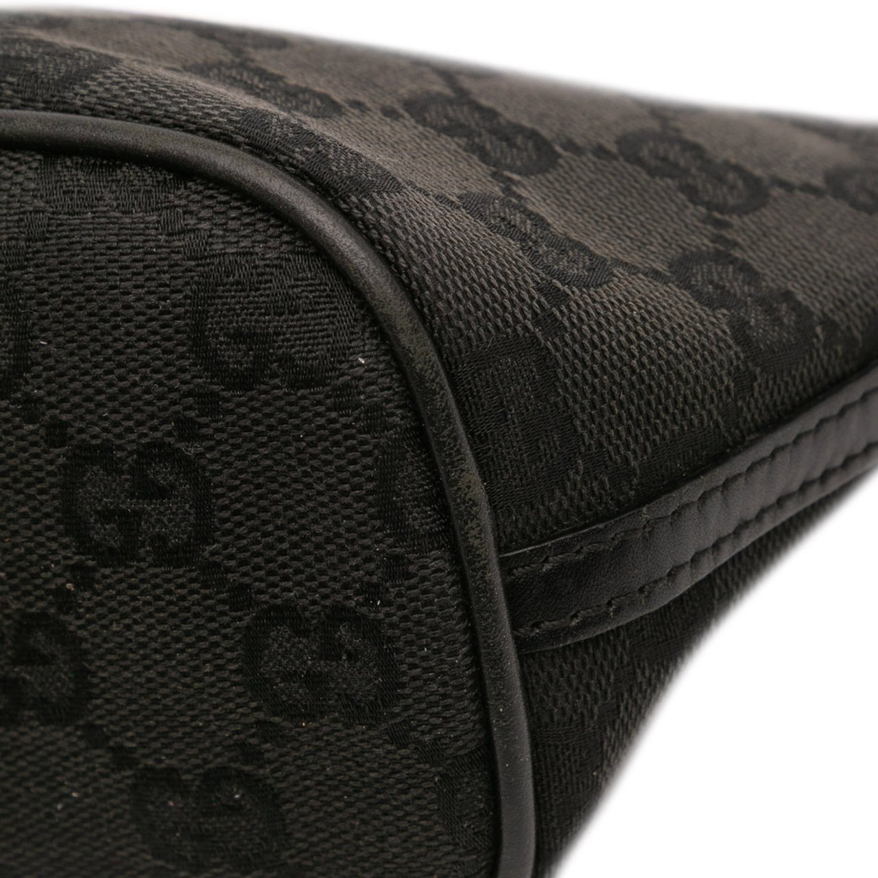 Gucci GG Canvas Boat Zwart