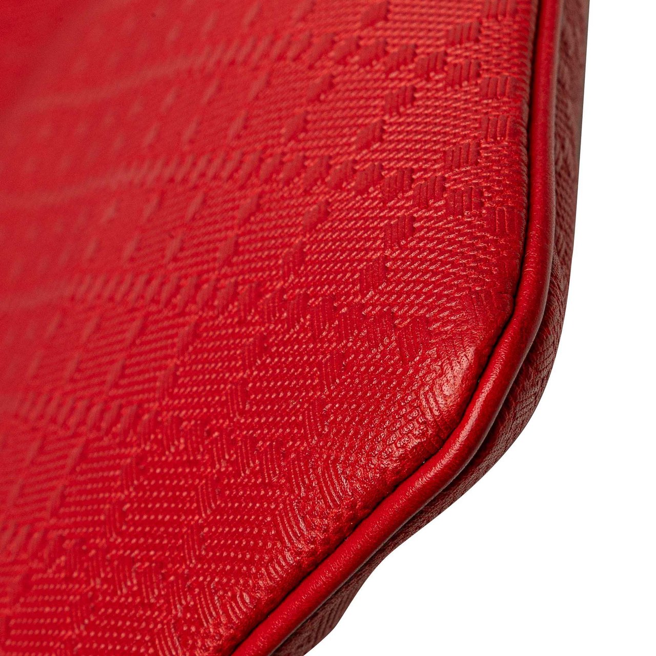 Gucci Diamante Leather Hilary Lux Crossbody Rood