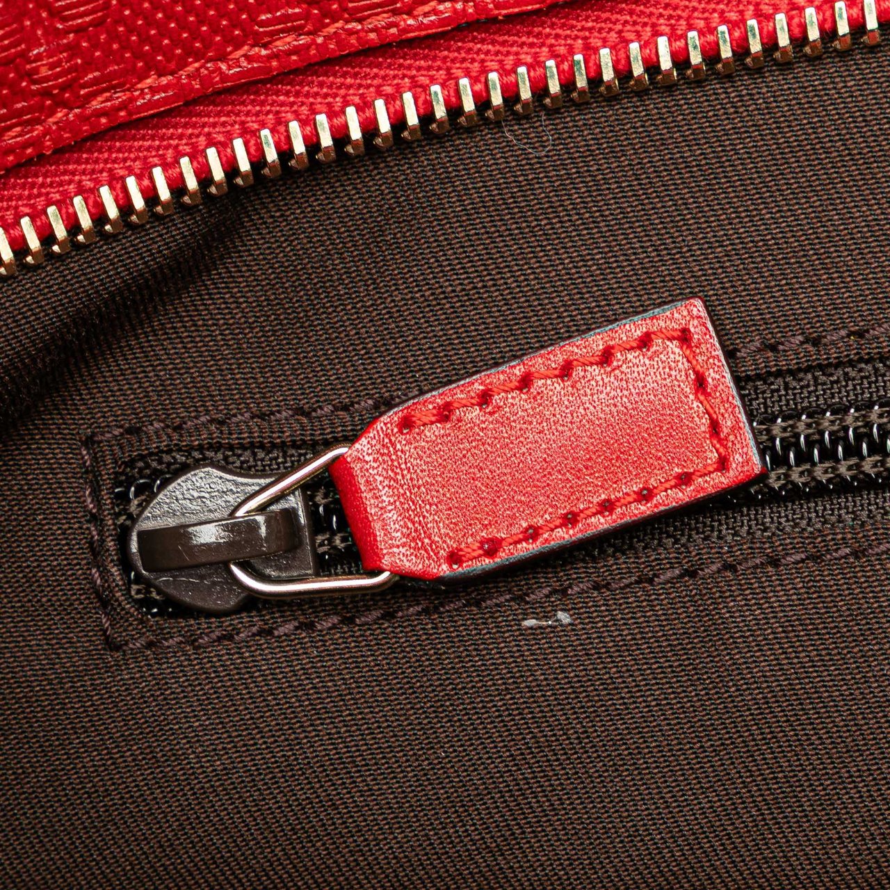 Gucci Diamante Leather Hilary Lux Crossbody Rood