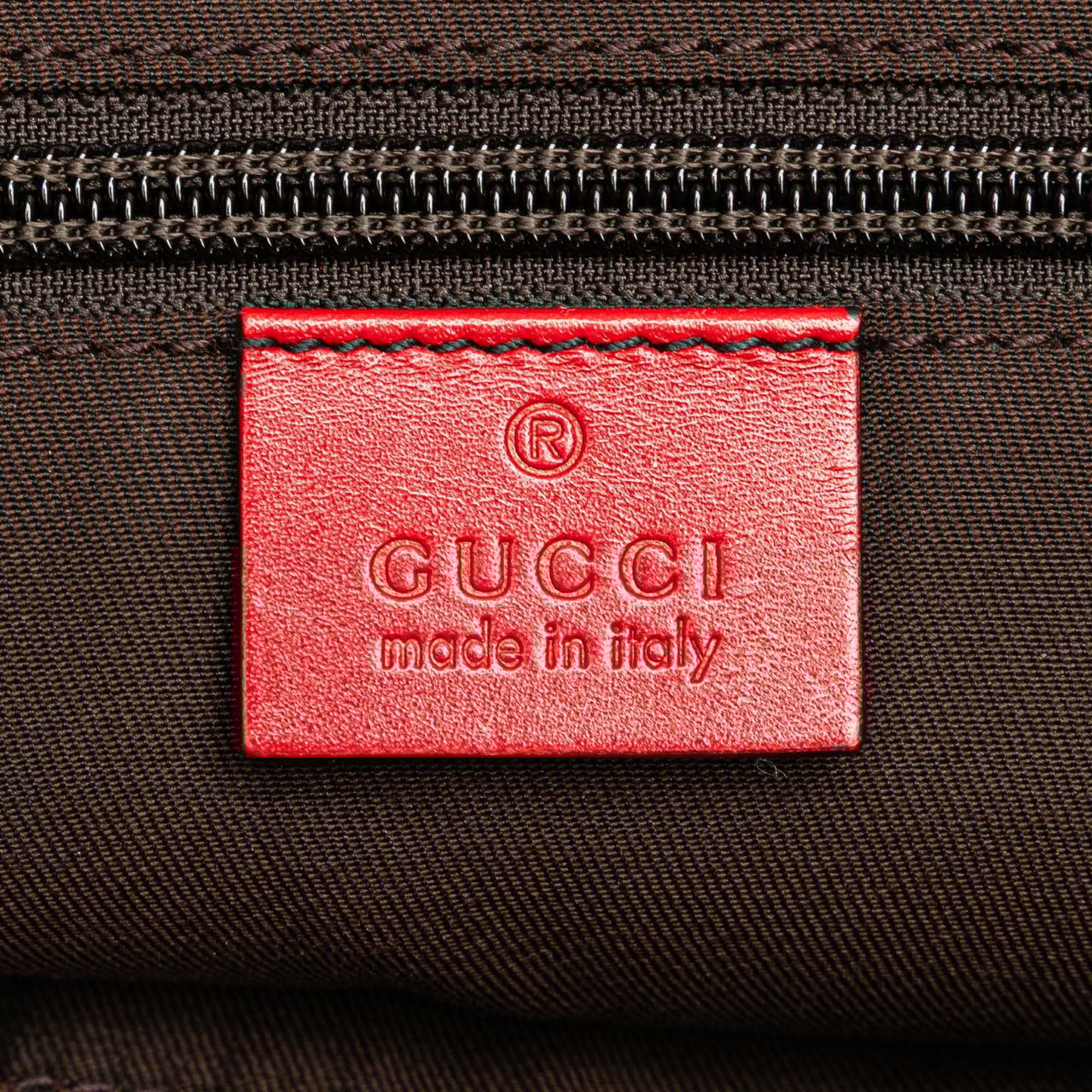 Gucci Diamante Leather Hilary Lux Crossbody Rood