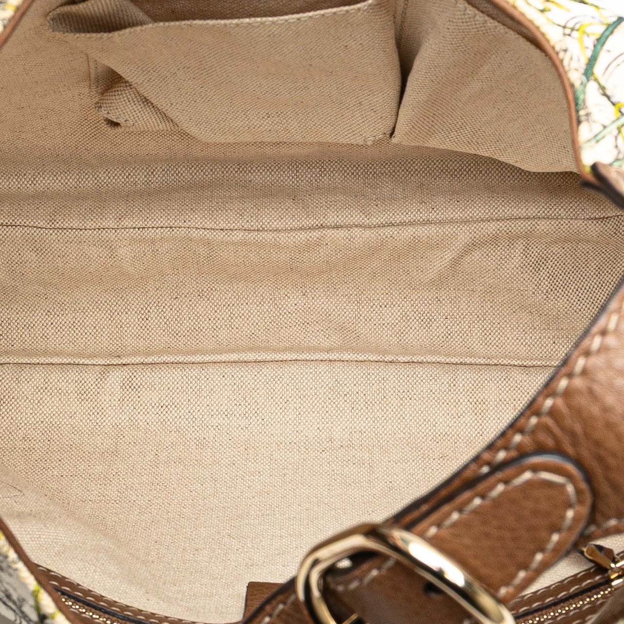 Gucci Flora Canvas Jackie O Bouvier Crossbody Wit