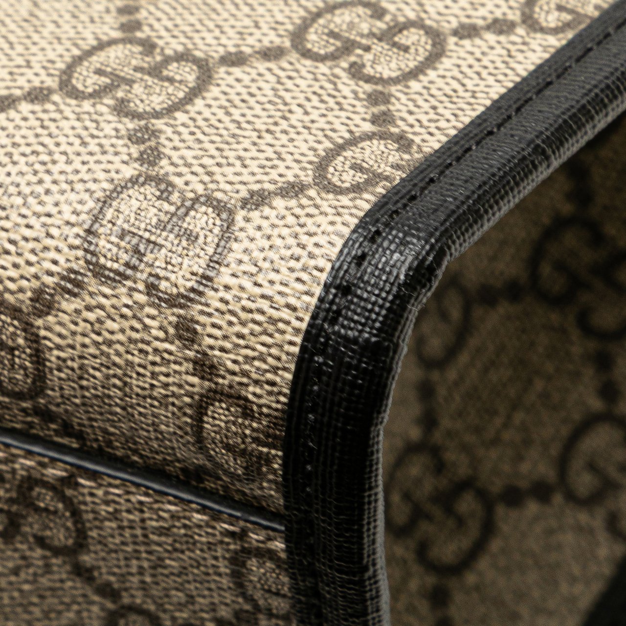 Gucci Childrens GG Supreme Cat Tote Bruin