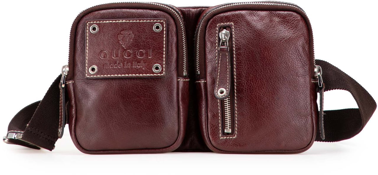 Gucci Leather Hysteria Belt Bag Rood