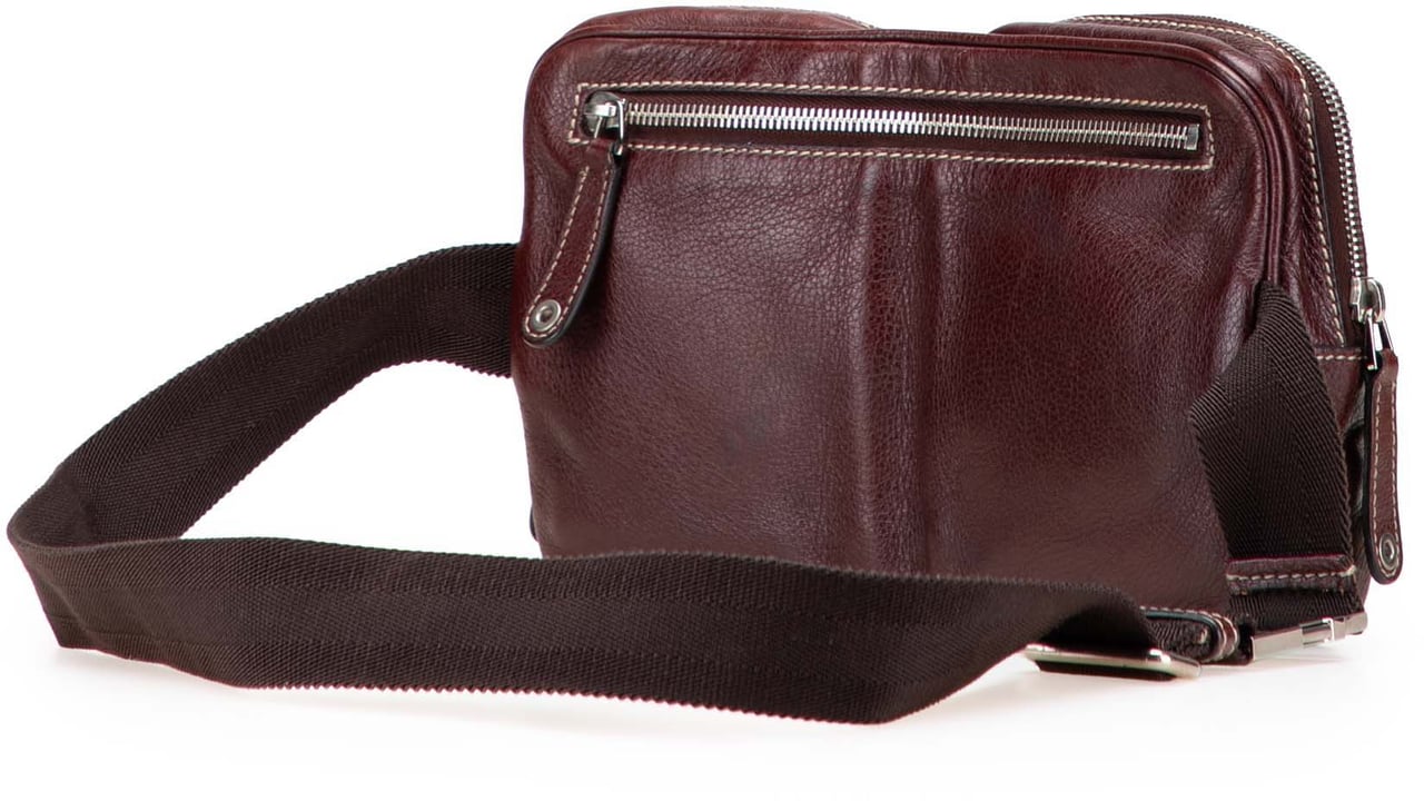 Gucci Leather Hysteria Belt Bag Rood