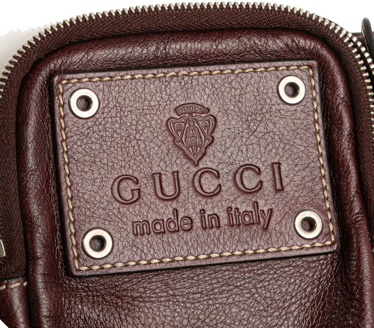 Gucci Leather Hysteria Belt Bag Rood