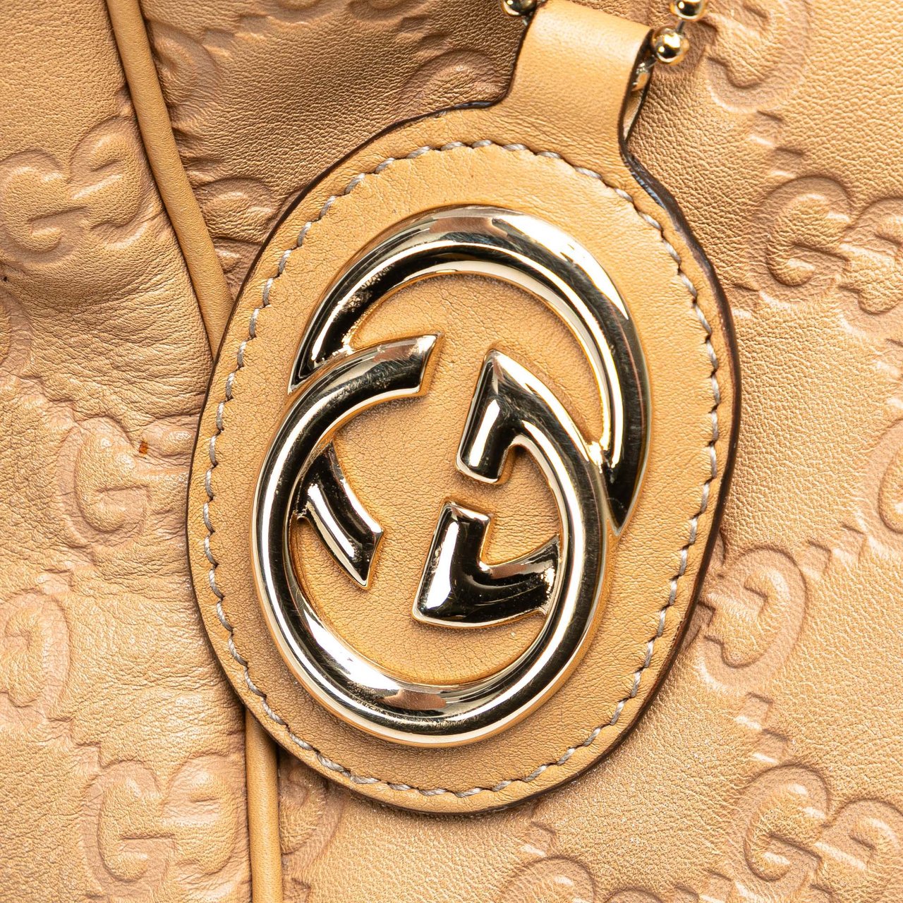 Gucci Large Guccissima Sukey Tote Bruin