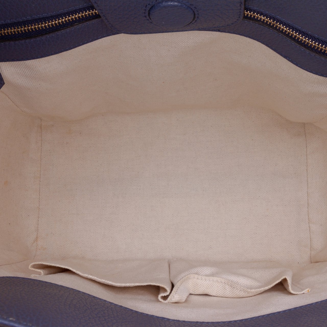 Gucci Medium Leather Swing Tote Paars