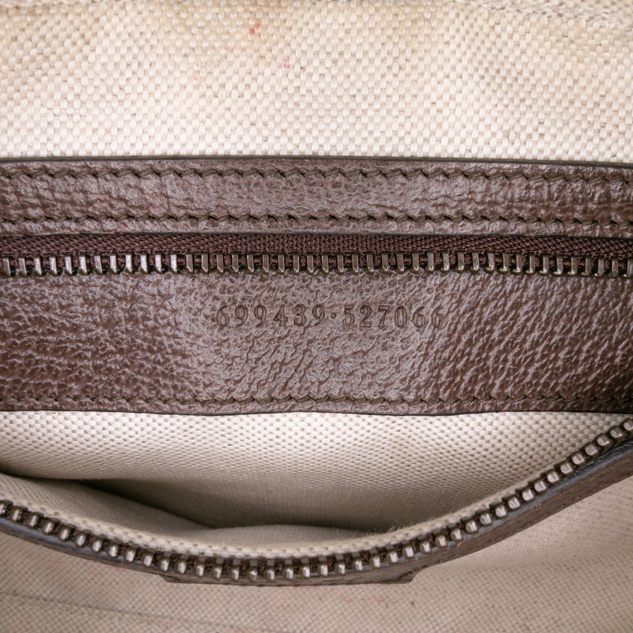 Gucci Small GG Supreme Web Ophidia Crossbody Bruin