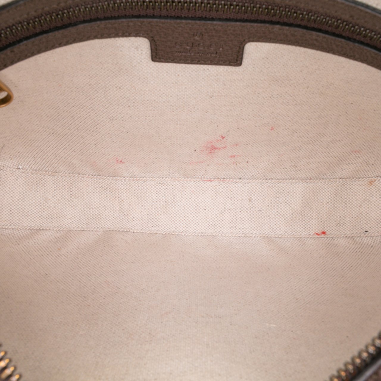 Gucci Small GG Supreme Web Ophidia Crossbody Bruin