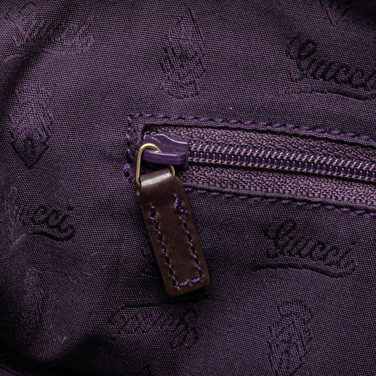 Gucci Medium GG Canvas Jolie Tote Bruin