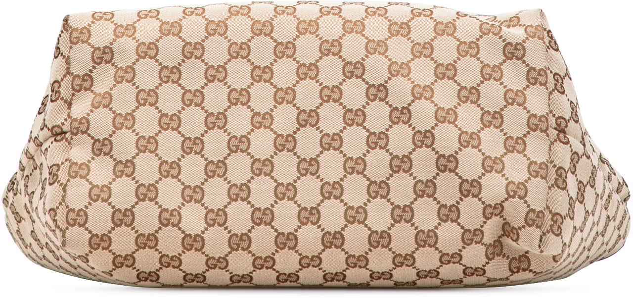 Gucci Medium GG Canvas Jolie Tote Bruin