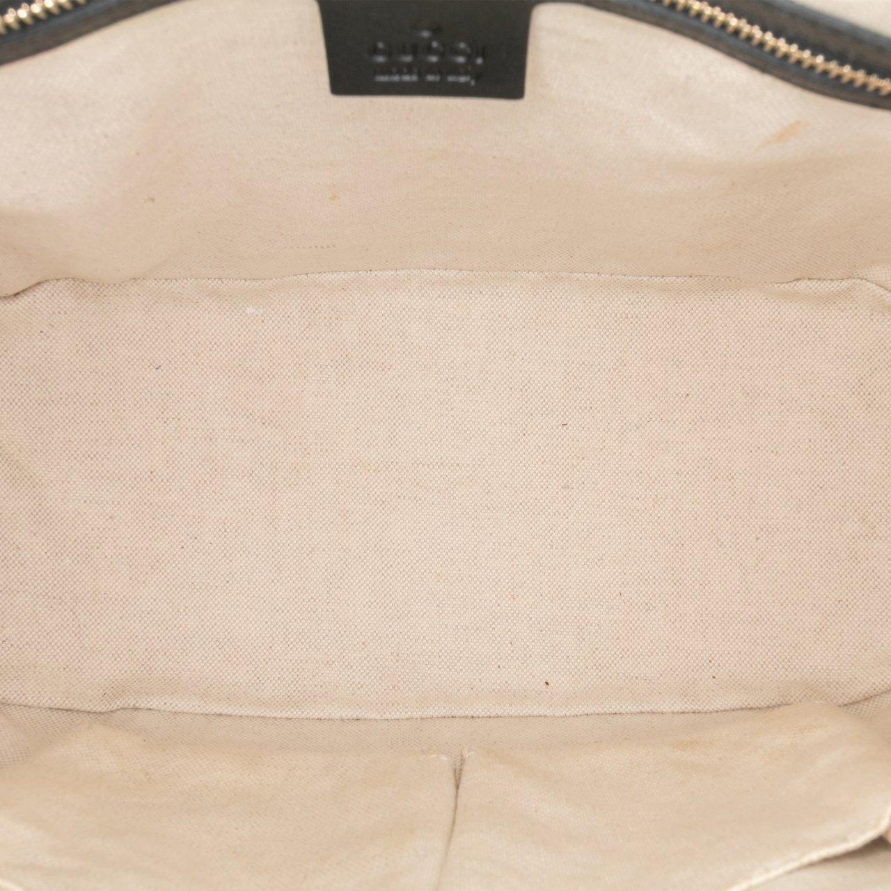 Gucci Small Microguccissima Patent Nice Satchel Zwart