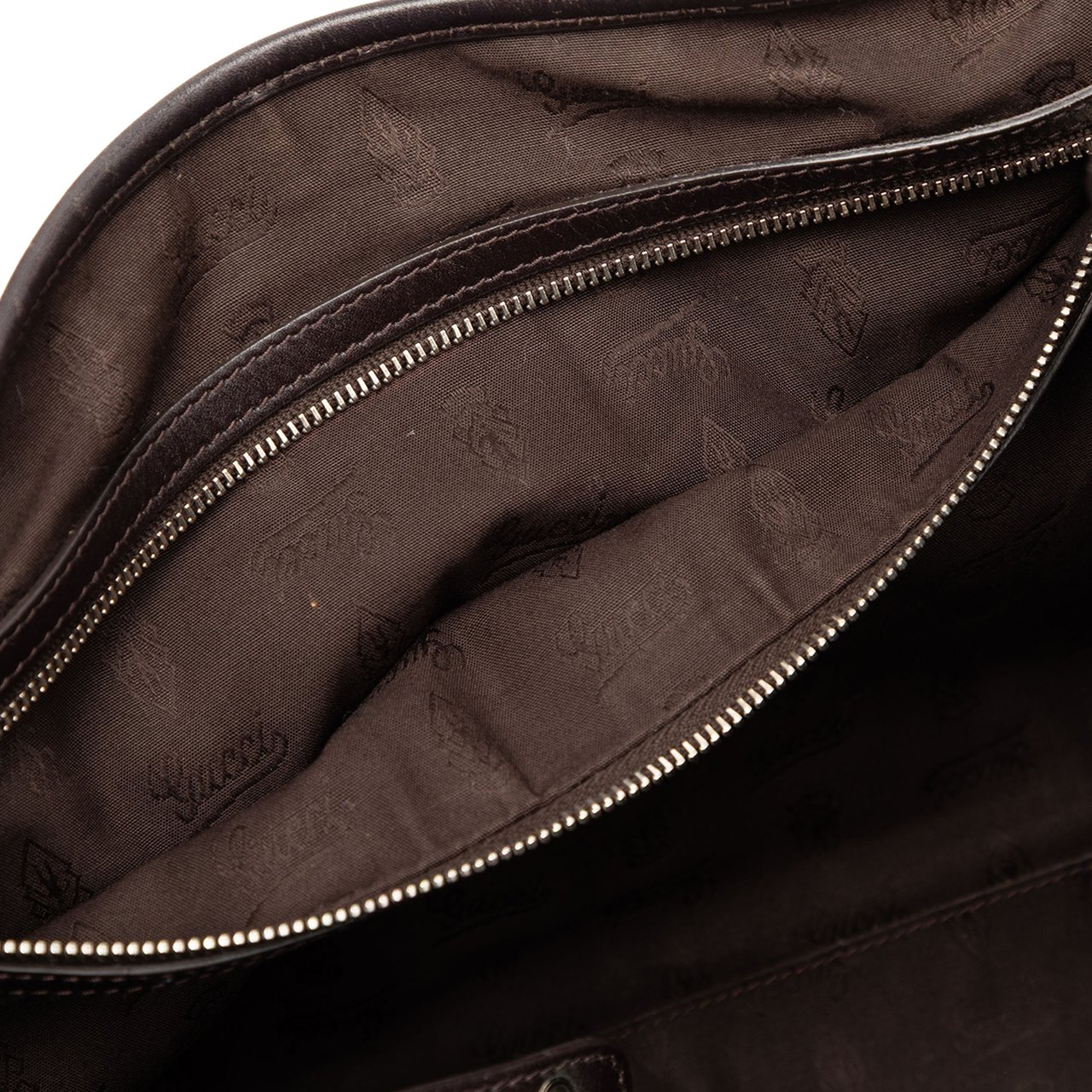 Gucci GG Canvas Twins Tote Bruin