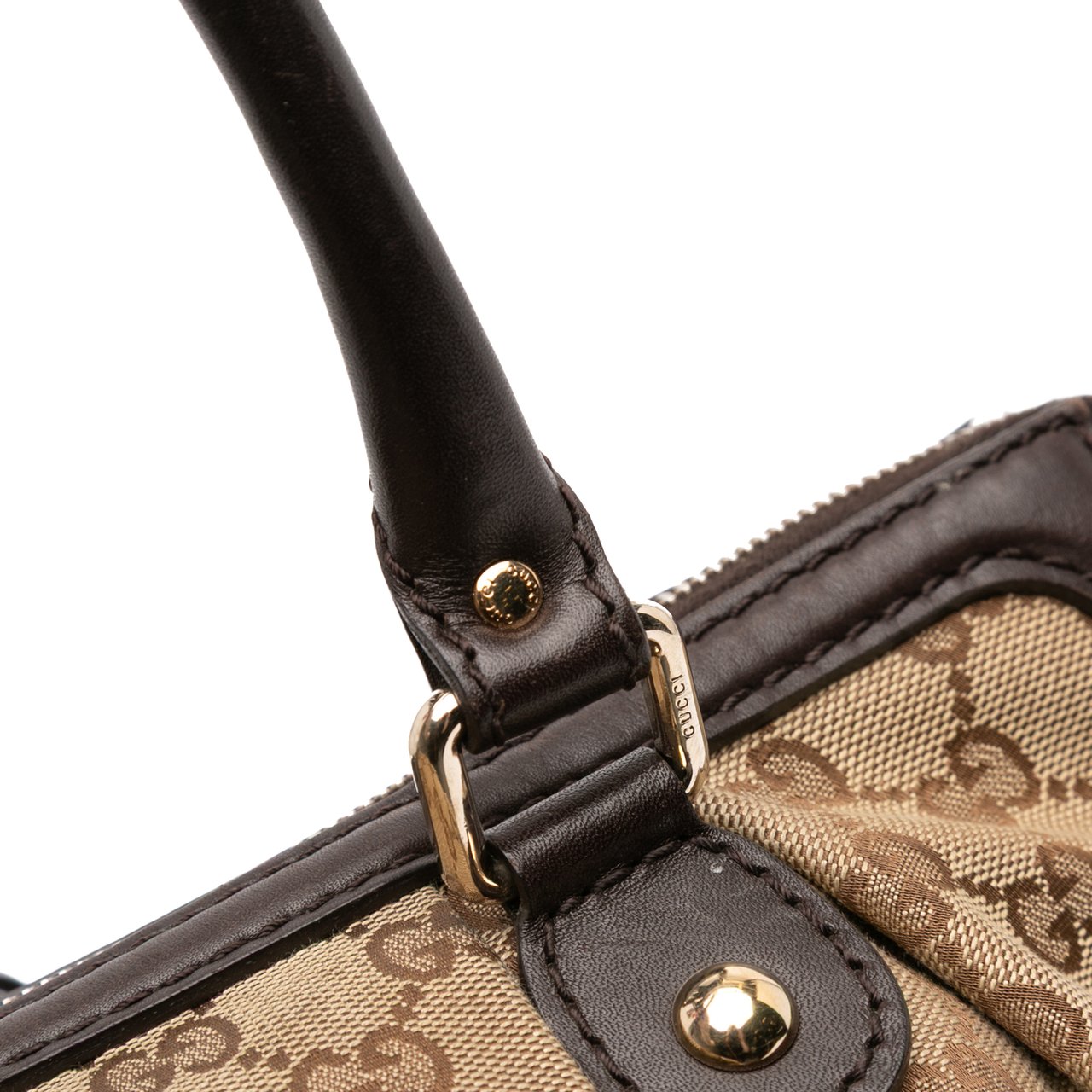 Gucci GG Canvas Sukey Satchel Bruin