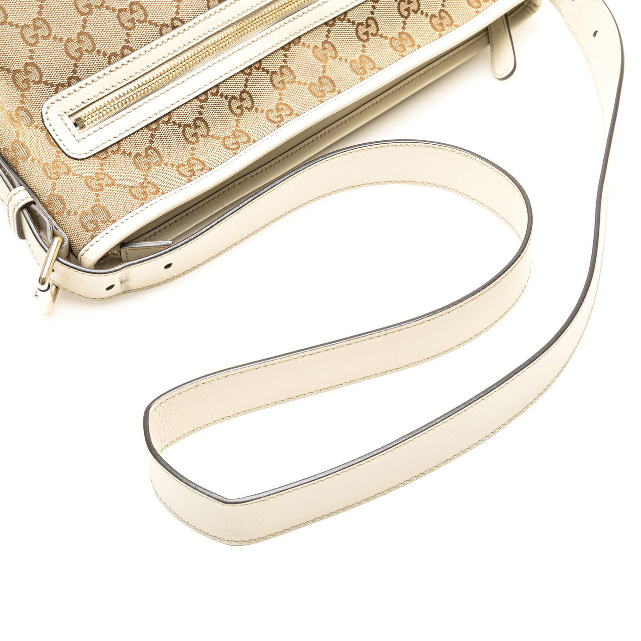 Gucci GG Canvas Crossbody Bruin