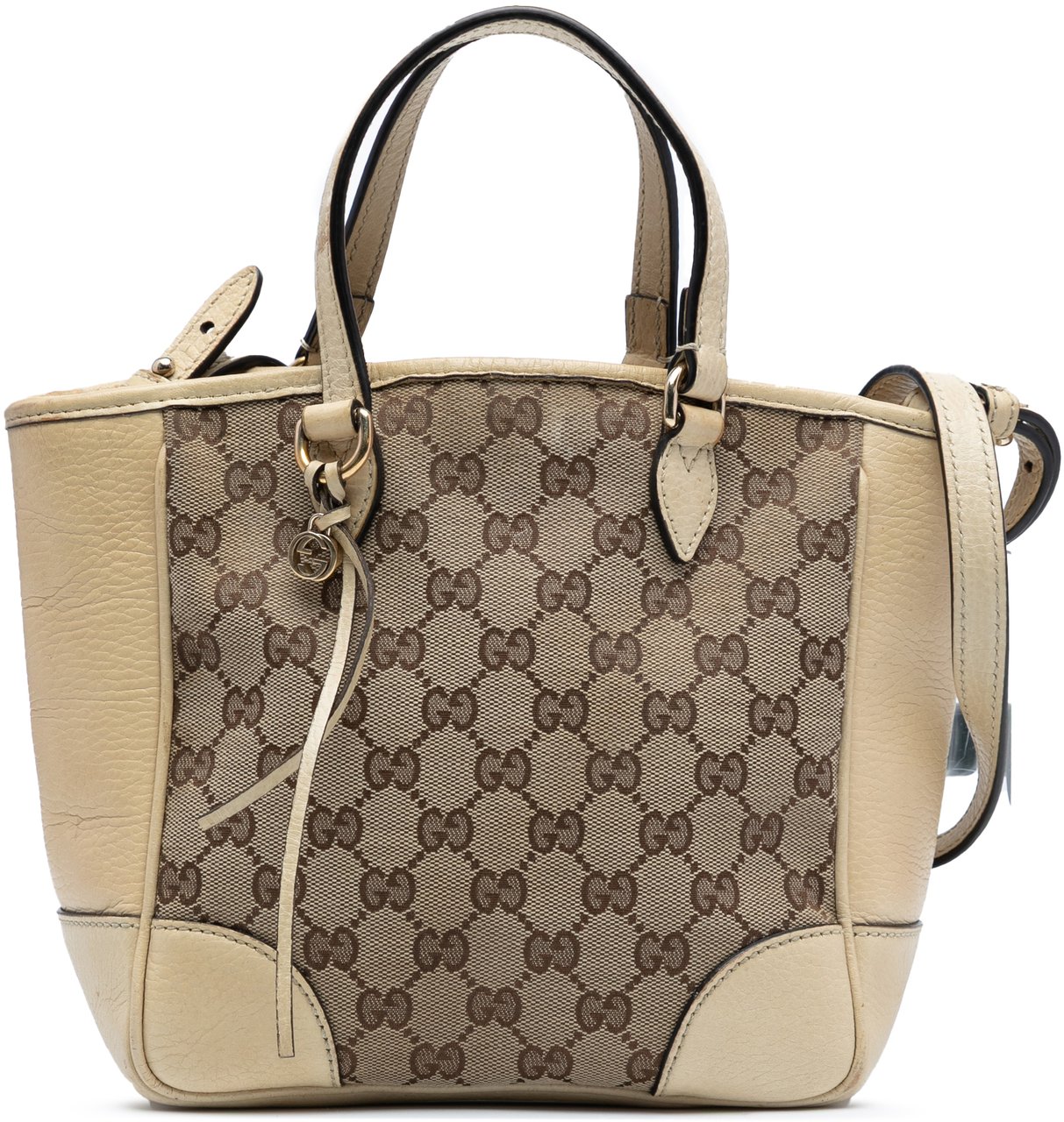 Gucci Small GG Canvas Bree Satchel Bruin