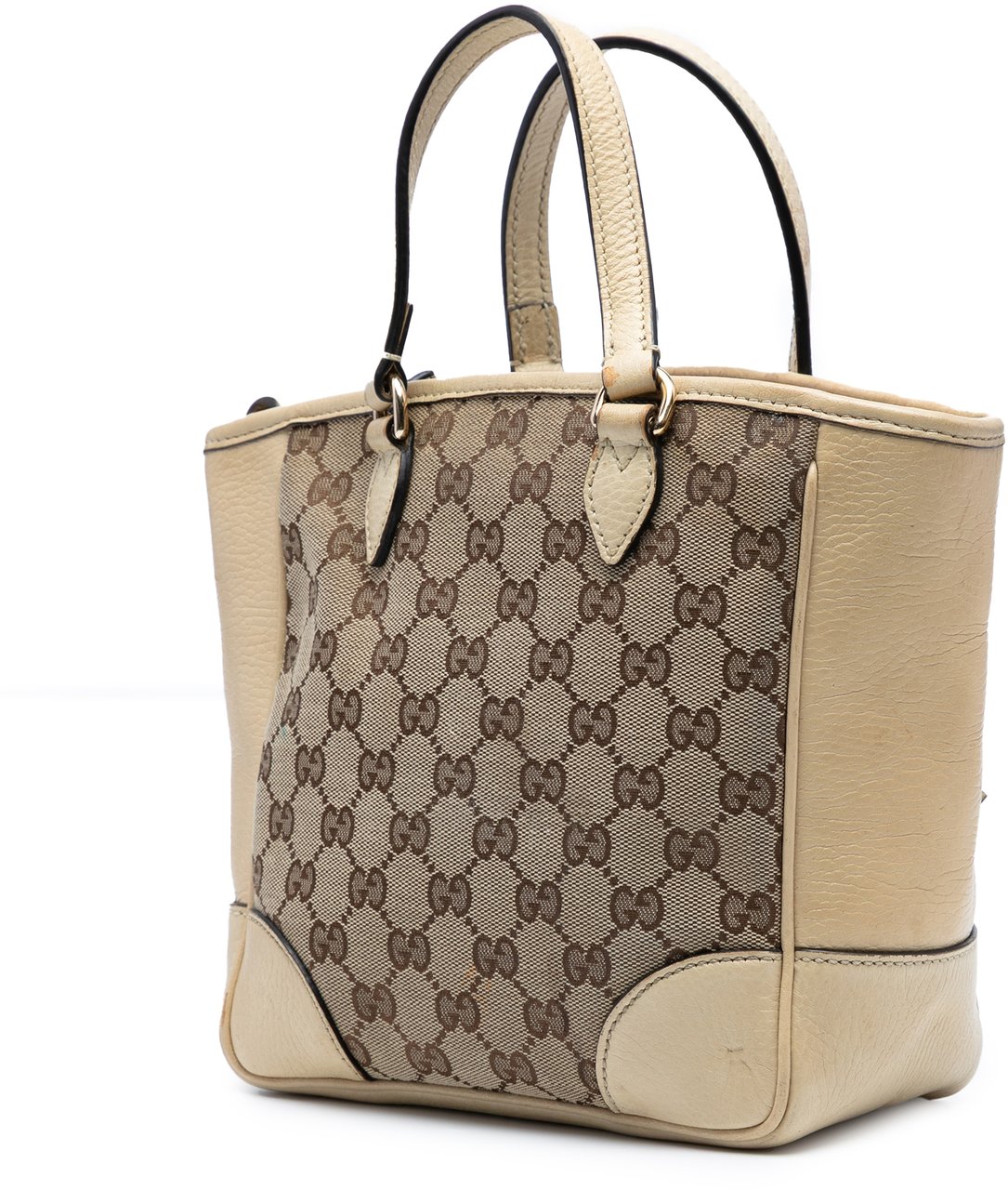 Gucci Small GG Canvas Bree Satchel Bruin