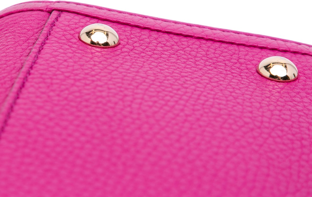 Gucci Small Leather Soho Cellarius Satchel Roze