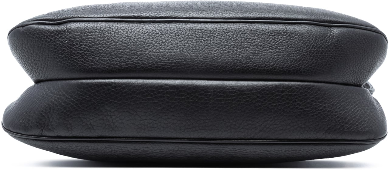 Gucci Leather 1973 Shoulder Bag Zwart