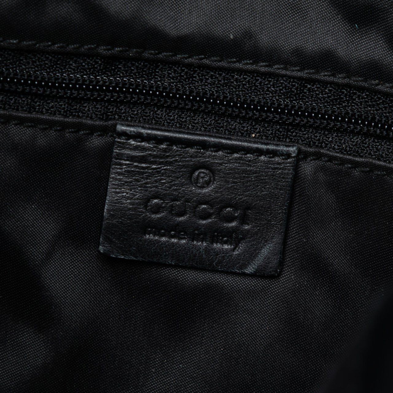 Gucci GG Canvas Bamboo Web Satchel Blauw