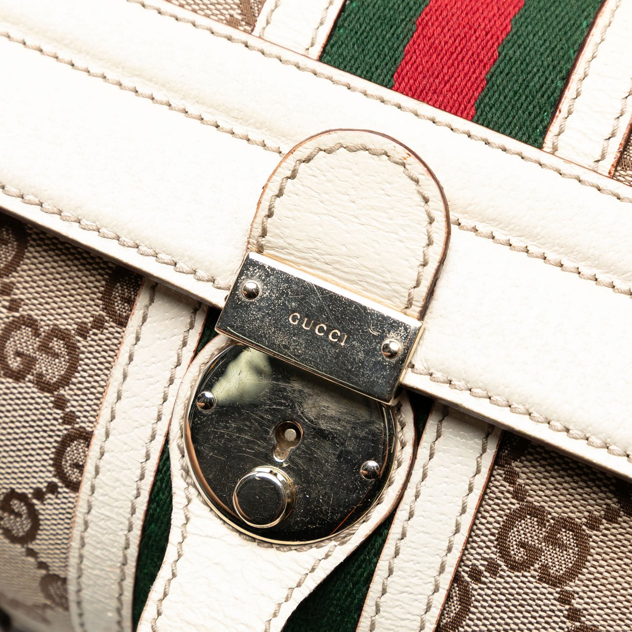 Gucci GG Canvas Web Treasure Bruin