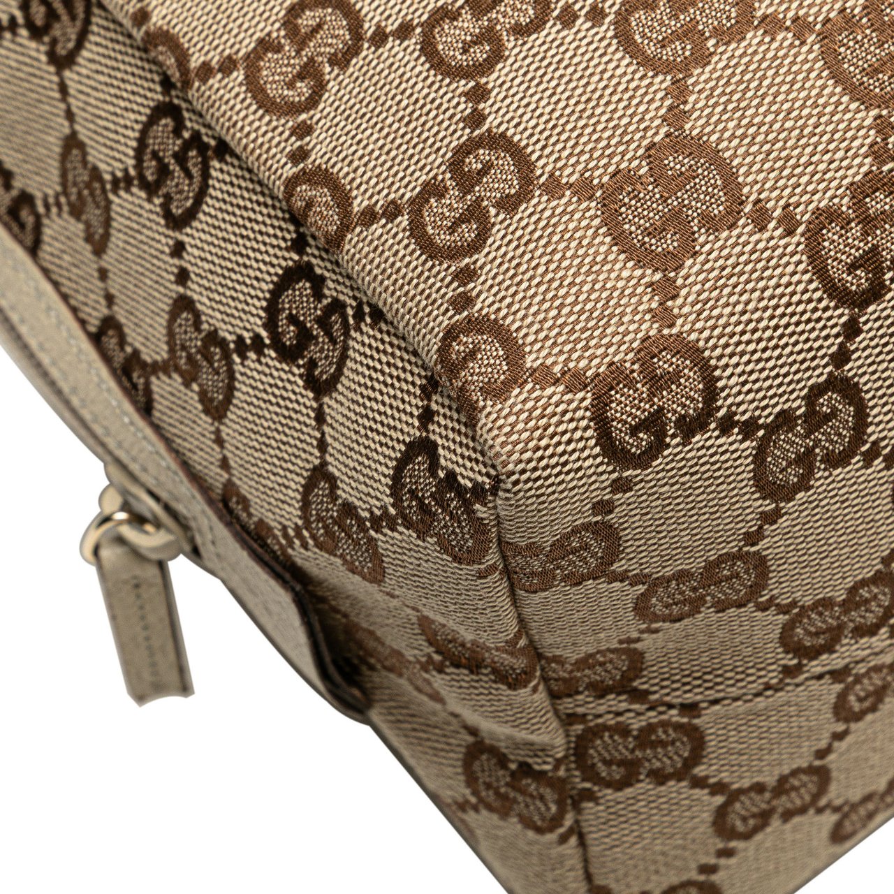 Gucci GG Canvas Handbag Bruin