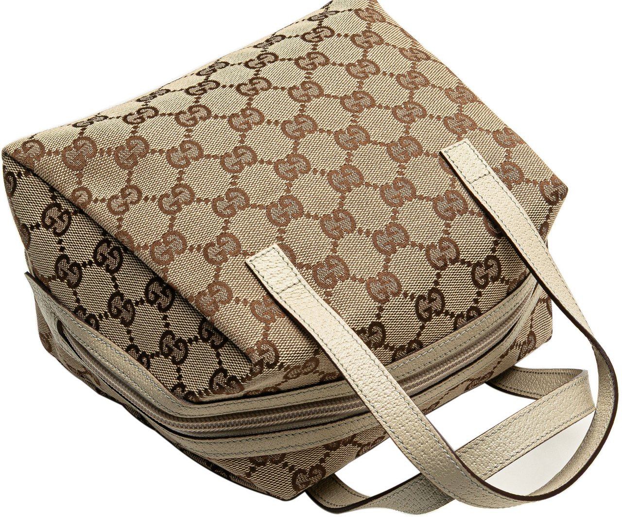 Gucci GG Canvas Handbag Bruin