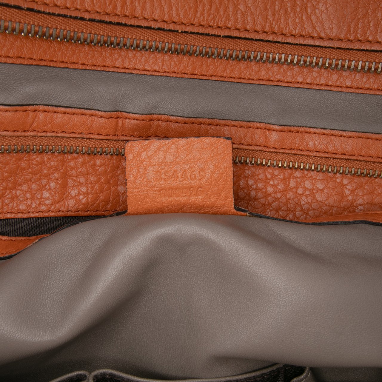 Gucci Leather Lady Tassel Top Handle Bag Oranje