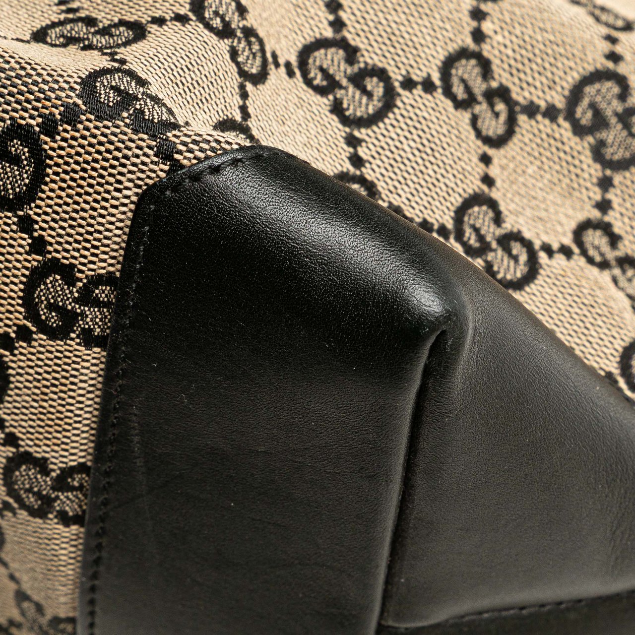 Gucci GG Canvas Tote Bruin