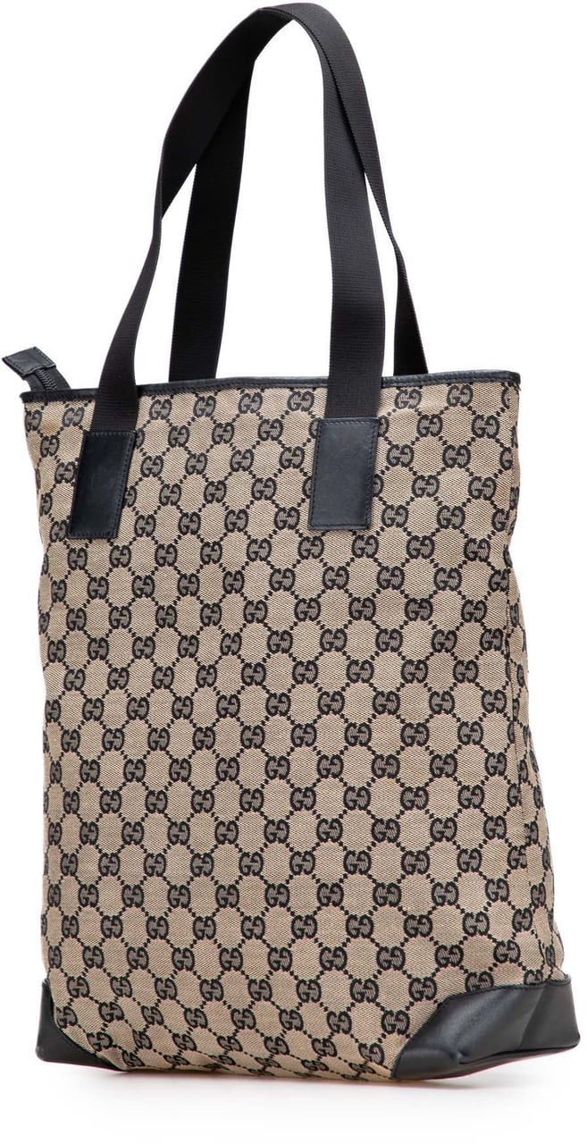 Gucci GG Canvas Tote Bruin