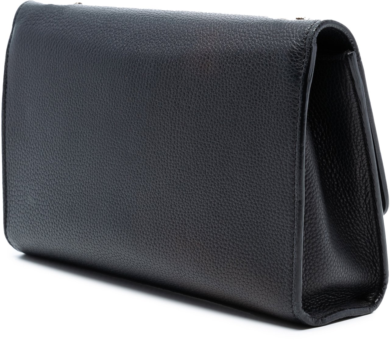 Gucci Medium Leather Miss Bamboo Crossbody Zwart