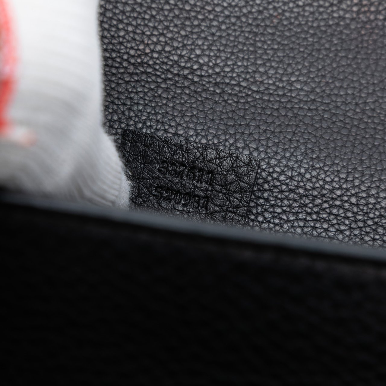 Gucci Medium Leather Miss Bamboo Crossbody Zwart