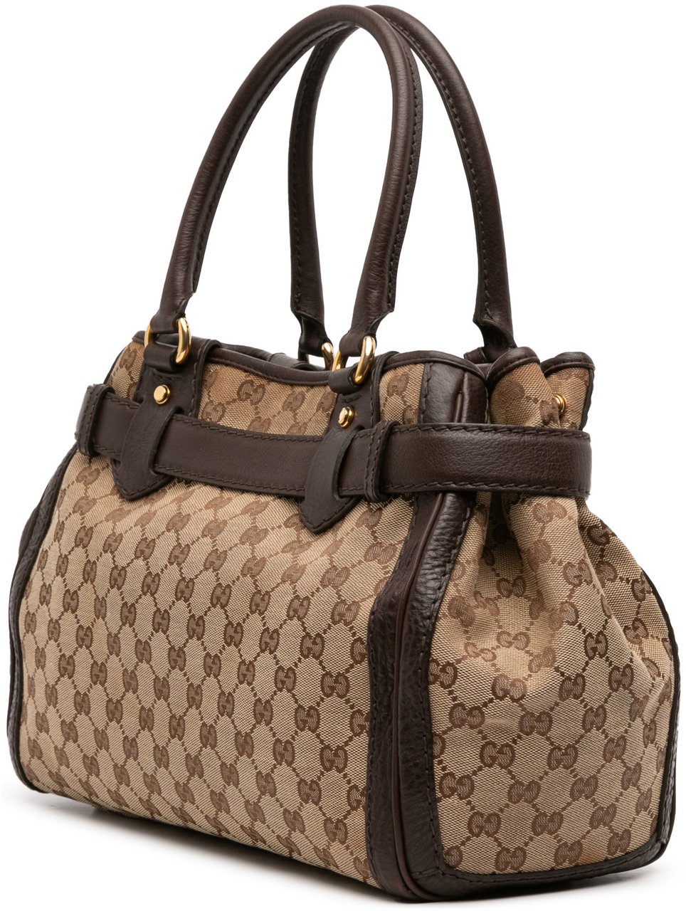 Gucci GG Canvas Running Tote Bruin