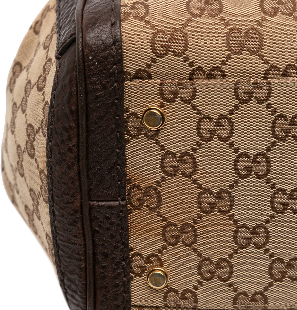 Gucci GG Canvas Running Tote Bruin