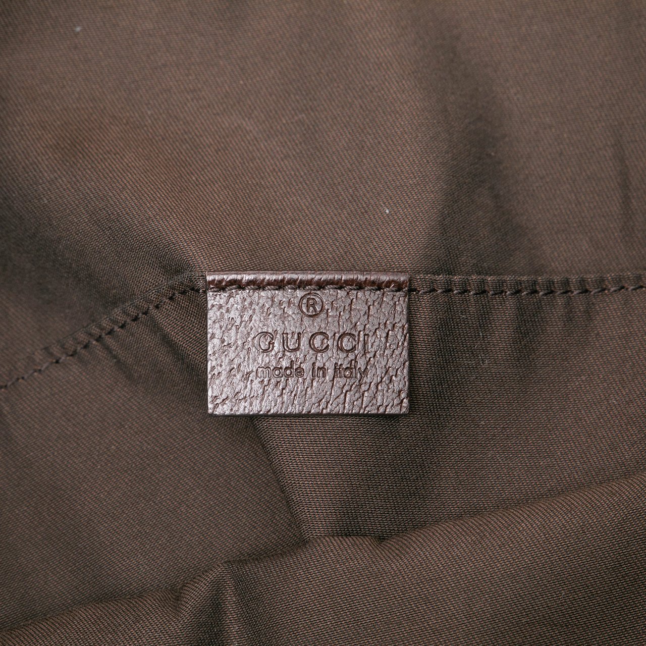 Gucci GG Canvas Tote Bruin