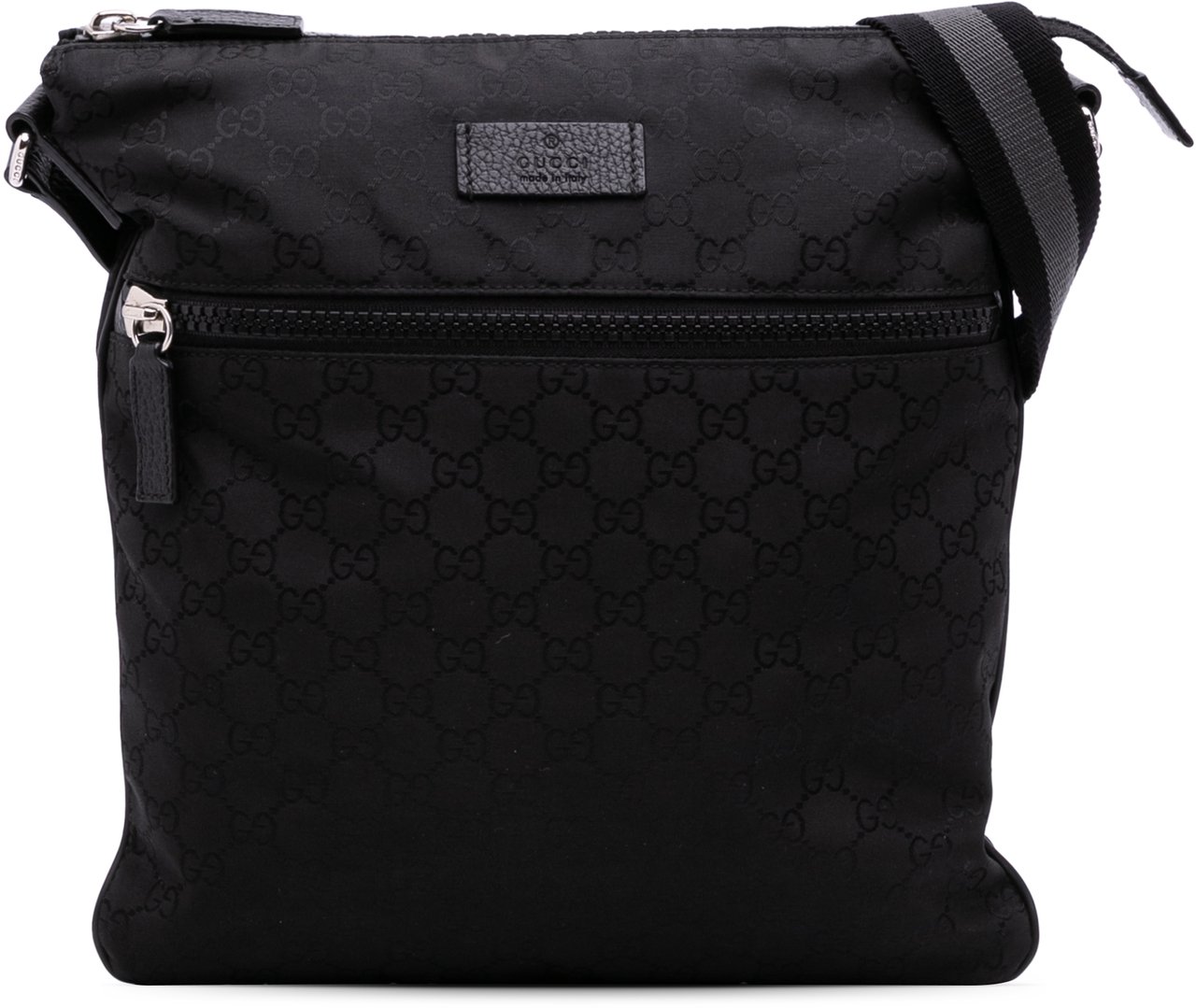 Gucci GG NylonWeb Crossbody Zwart