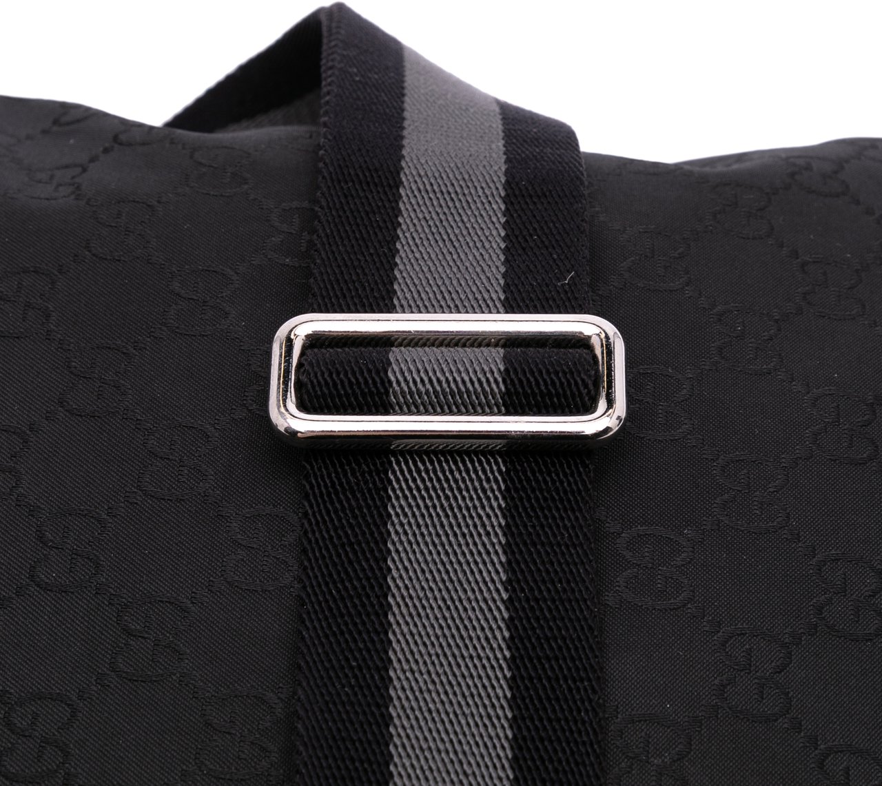Gucci GG NylonWeb Crossbody Zwart