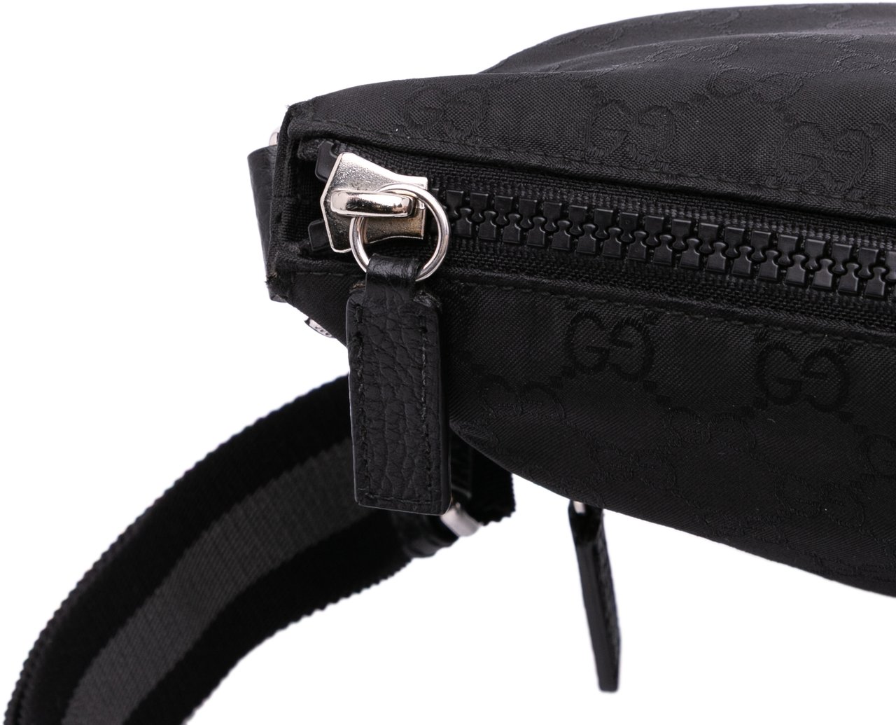 Gucci GG NylonWeb Crossbody Zwart