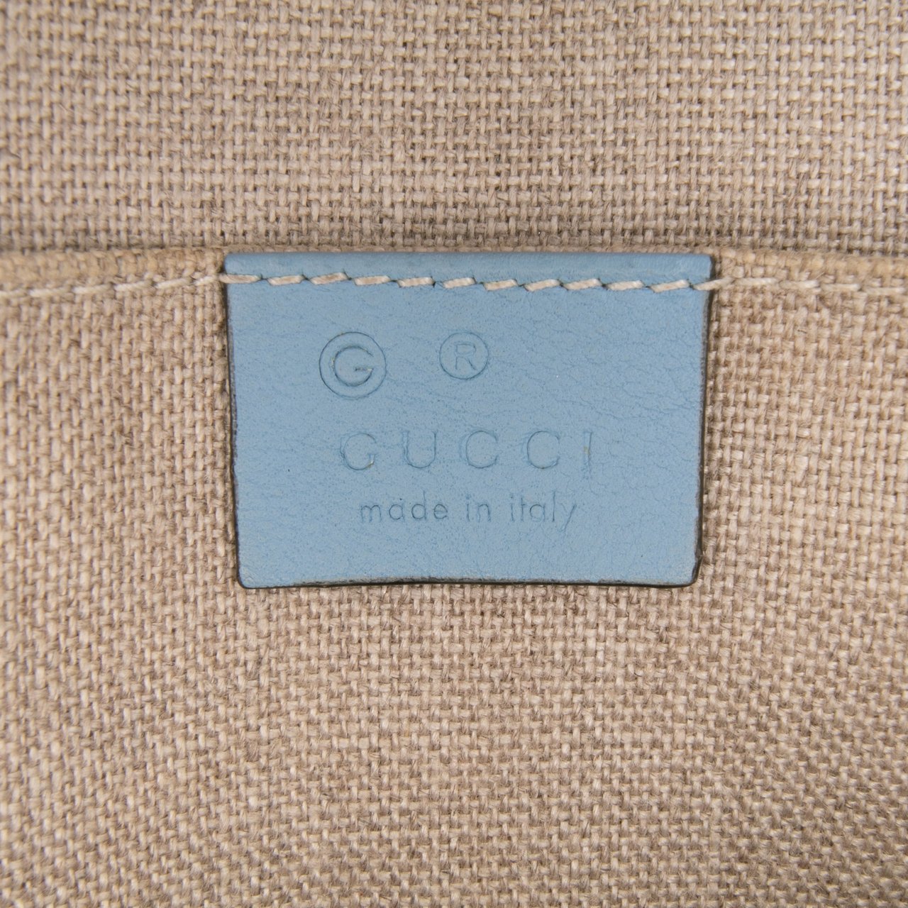 Gucci Mini Microguccissima Dome Satchel Blauw
