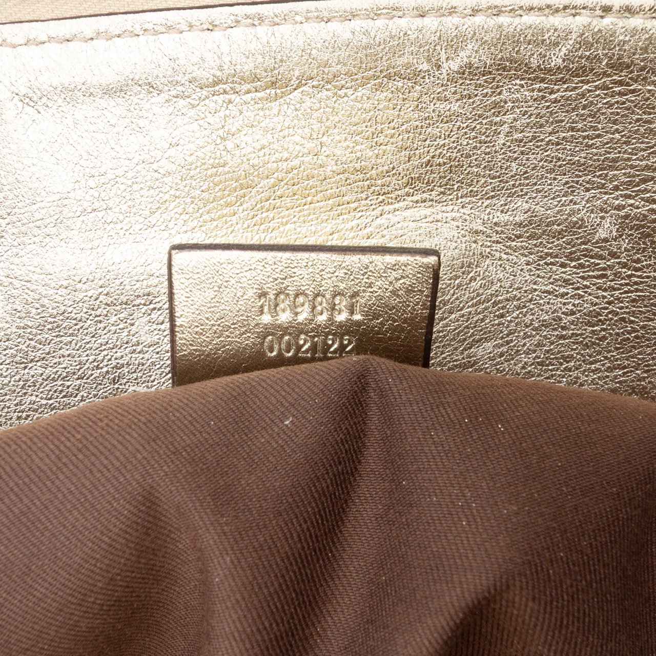 Gucci GG Canvas Abbey D Ring Tote Bruin