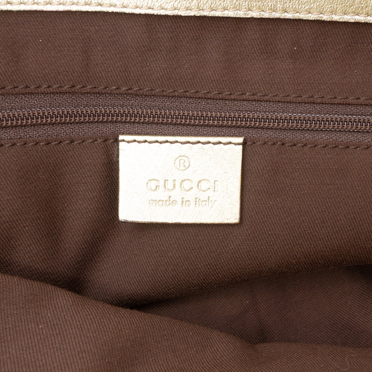 Gucci GG Canvas Abbey D Ring Tote Bruin