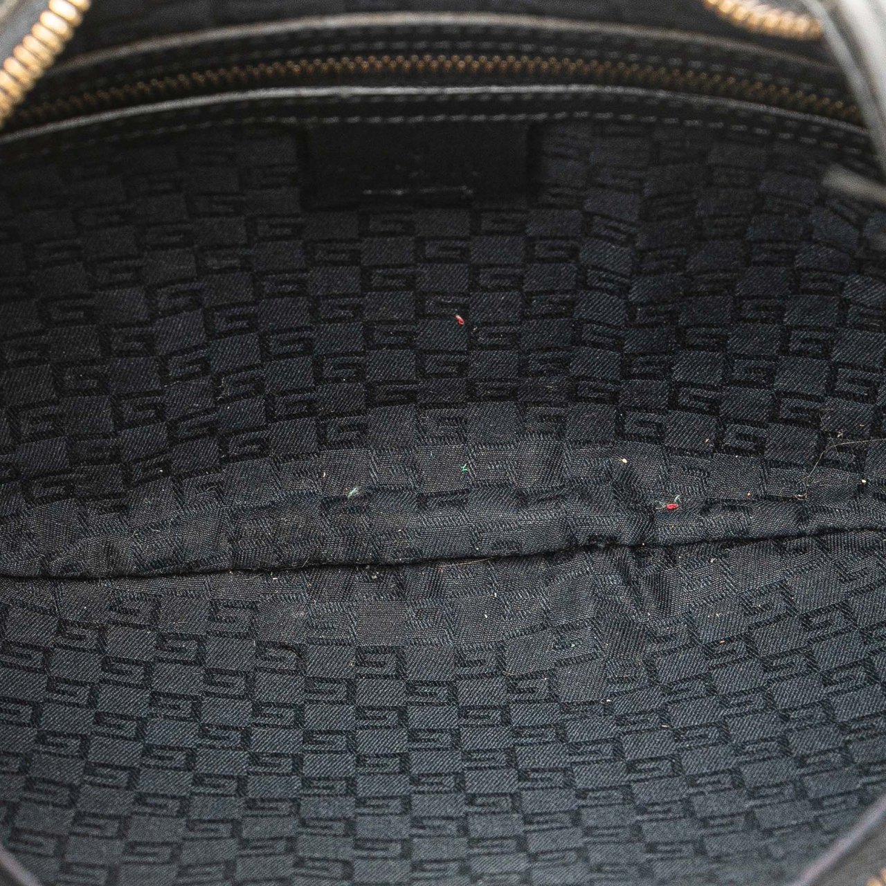 Gucci Web Canvas Hobo Zwart
