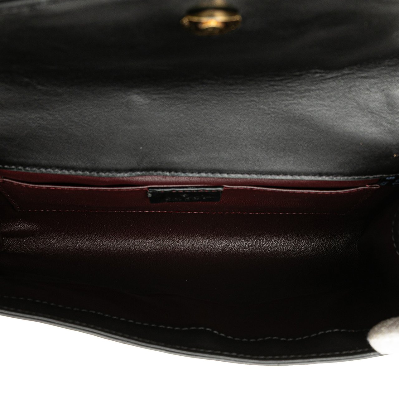 Gucci Small Leather Zumi Satchel Zwart