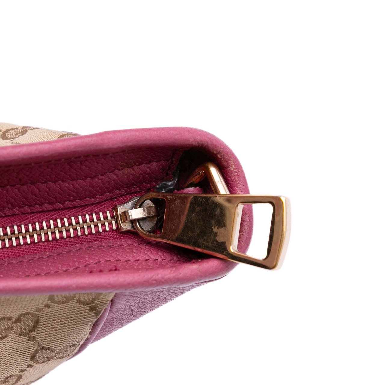 Gucci Small GG Canvas Bree Satchel Bruin