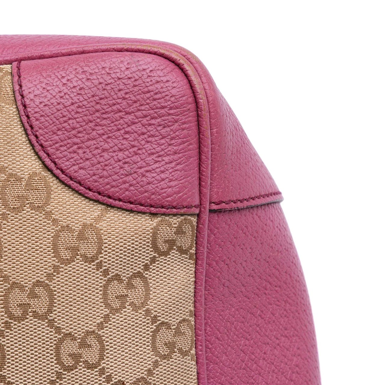 Gucci Small GG Canvas Bree Satchel Bruin