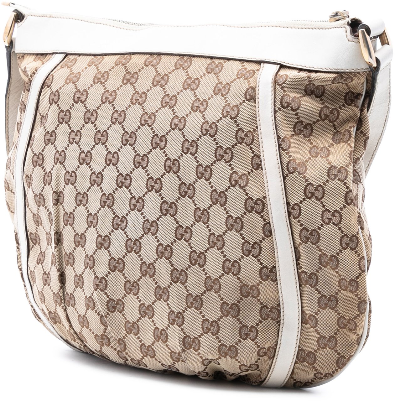 Gucci GG Canvas Abbey D Ring Crossbody Bruin