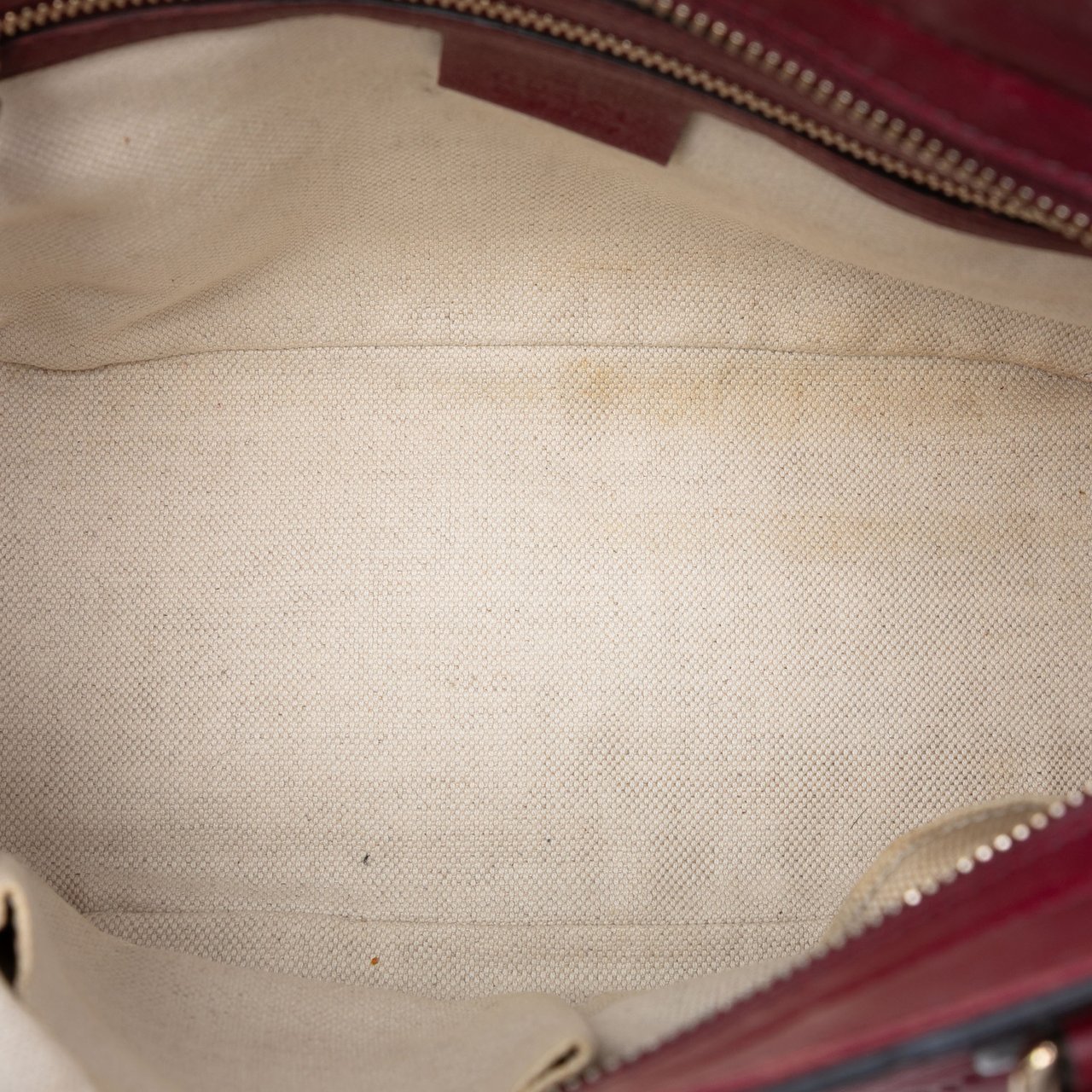 Gucci Small Guccissima Bree Satchel Rood